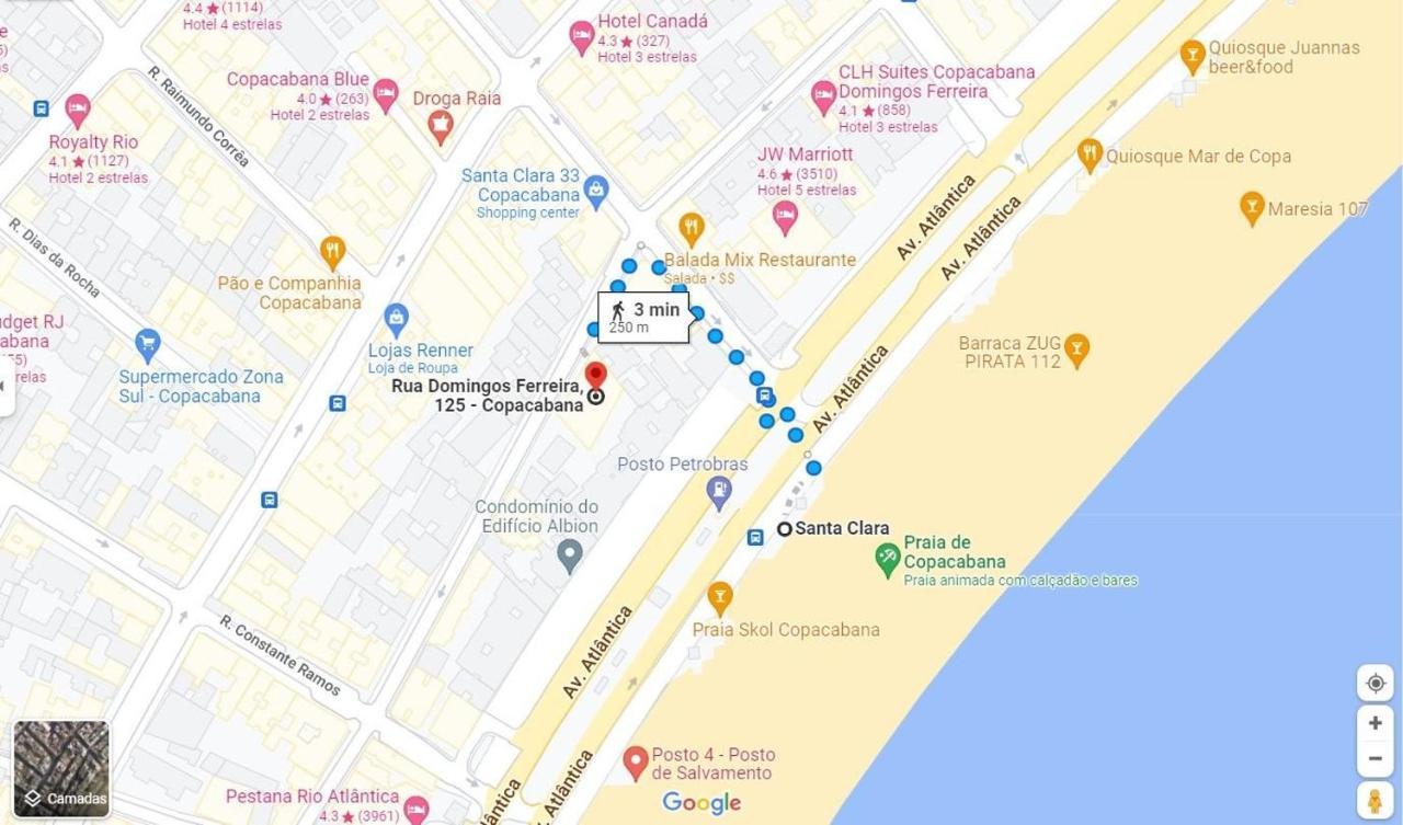 M16 - Estudio A 3 Minutos Da De Copacabana Apartamento Rio de Janeiro